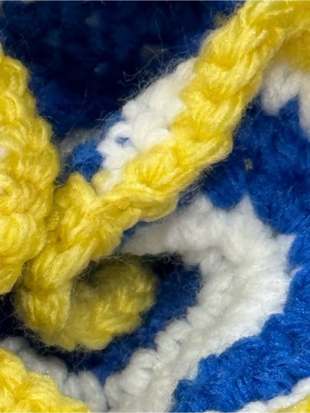 Handmade Crochet Center Pull Fidget Toy Sensory Tactile Stress Toy